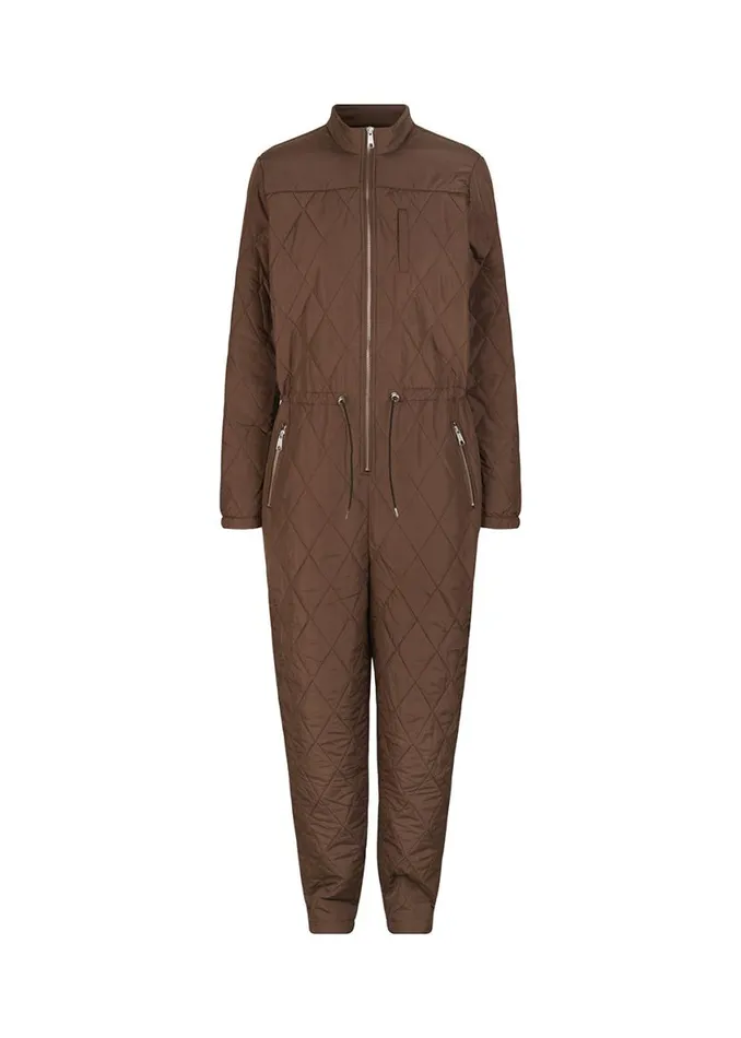 Women Modstrm Coats and Jackets Krystal Padded Jumpsuit Chipmunk