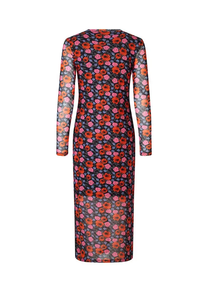 Women Modstrm Dresses BinnaMD Print Dress Flower Blush Women Modstrm Dresses BinnaMD Print Dress Flower Blush
