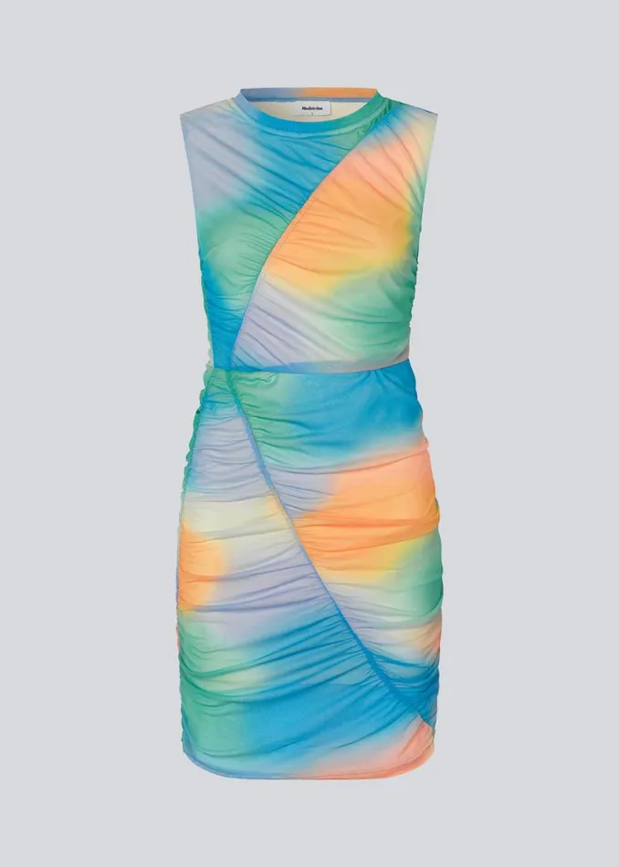Women Modstrm Dresses DinneMD Print Dress Rainbow Blur Women Modstrm Dresses DinneMD Print Dress Rainbow Blur