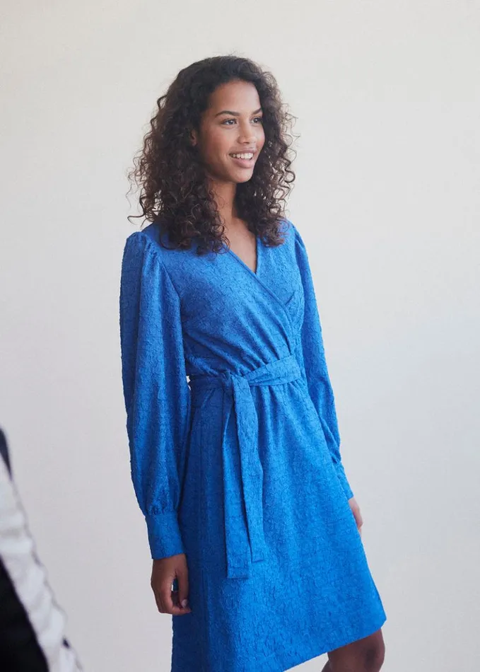 Women Modstrm Dresses TalissaMD Wrap Dress Bright Ocean Women Modstrm Dresses TalissaMD Wrap Dress Bright Ocean