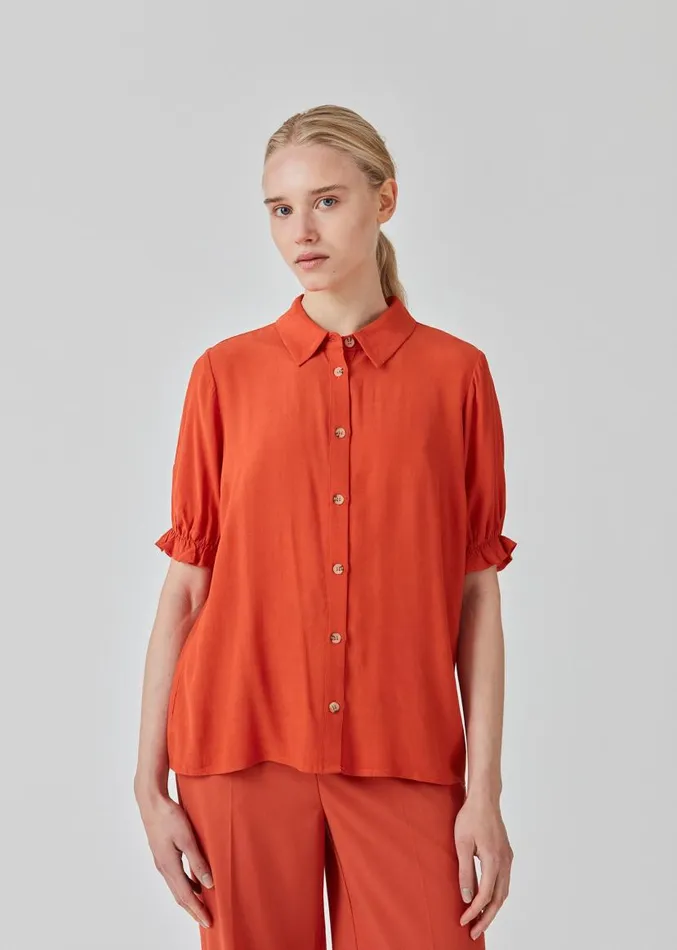 Women Modstrm Shirts RavenMD Shirt Burnt Rose
