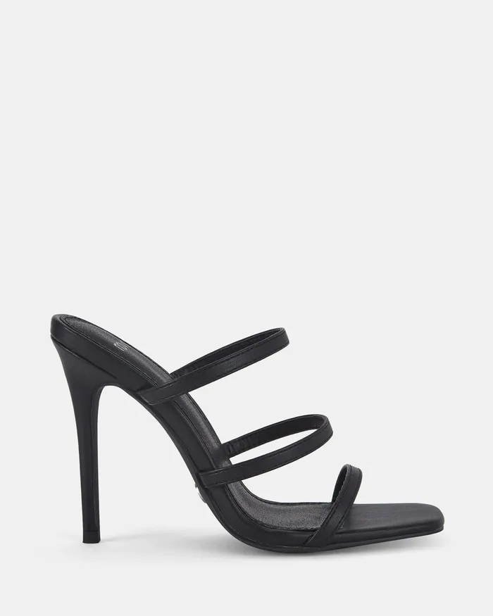 Women NOVO Shoes ZATTY BLACK Stilettos Party