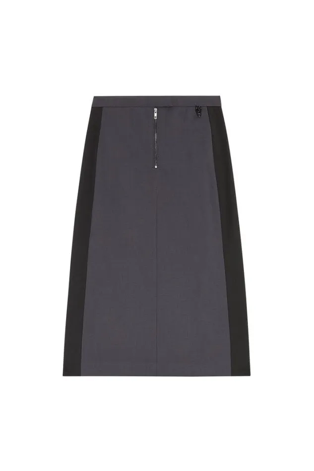 Women OOmal Greyblack Diesel Skirts