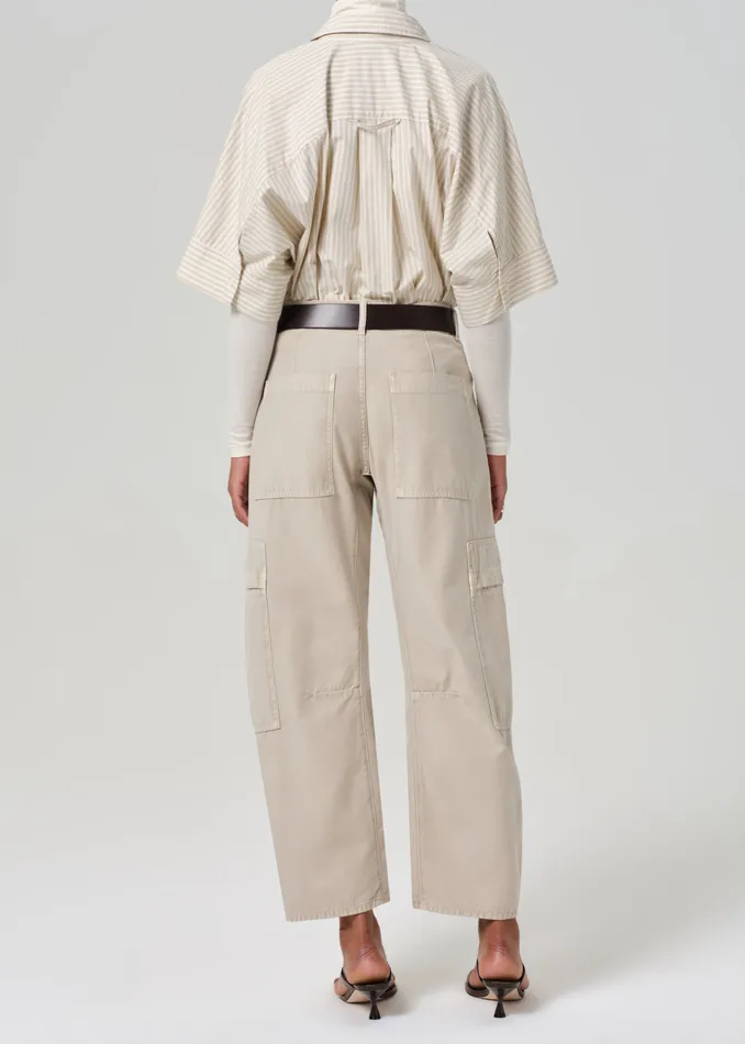 Women Pants Citizens Of Humanity Marcelle Low Slung Easy Cargo In Burnished Quartz