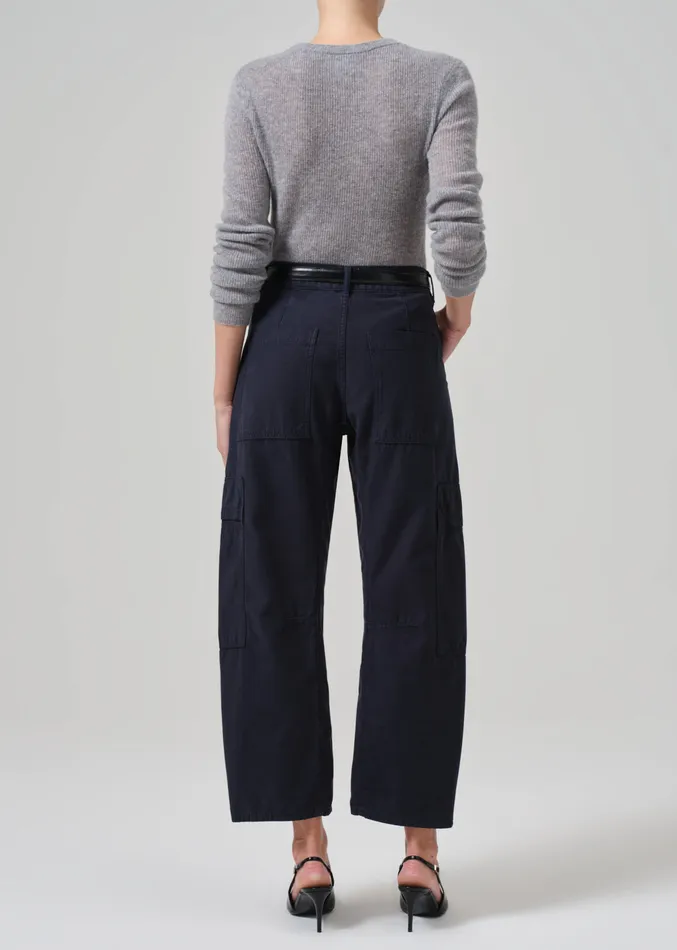 Women Pants Citizens Of Humanity Marcelle Low Slung Easy Cargo In True Navy