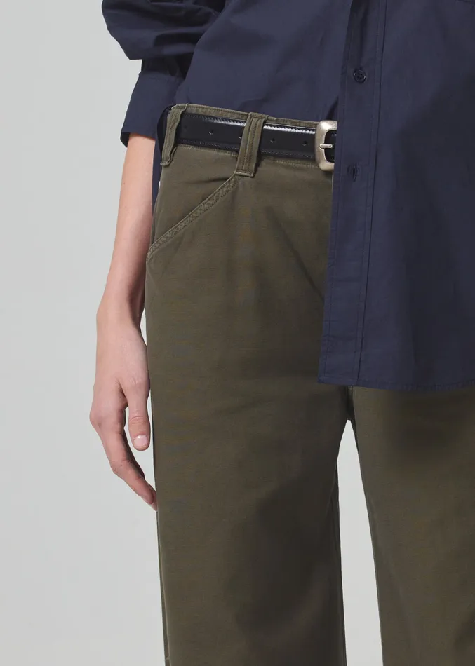 Women Pants Citizens Of Humanity Paloma Utility Trouser In Tea Leaf