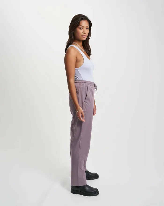 Women Pants Colorful Standard Organic Twill Pants Purple Haze