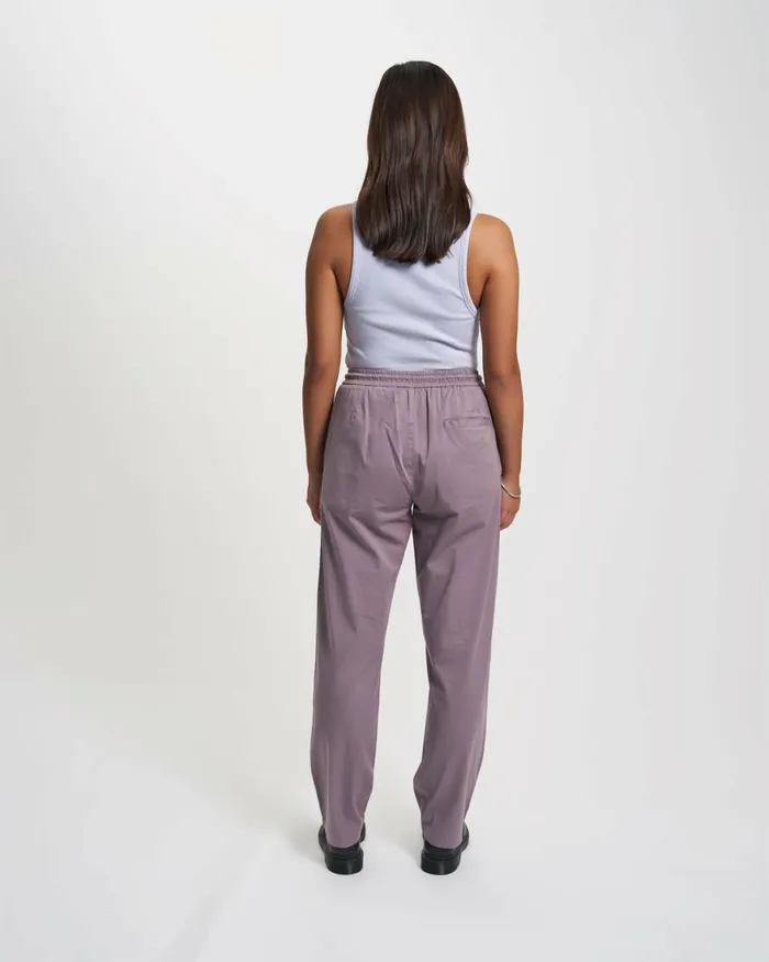Women Pants Colorful Standard Organic Twill Pants Purple Haze