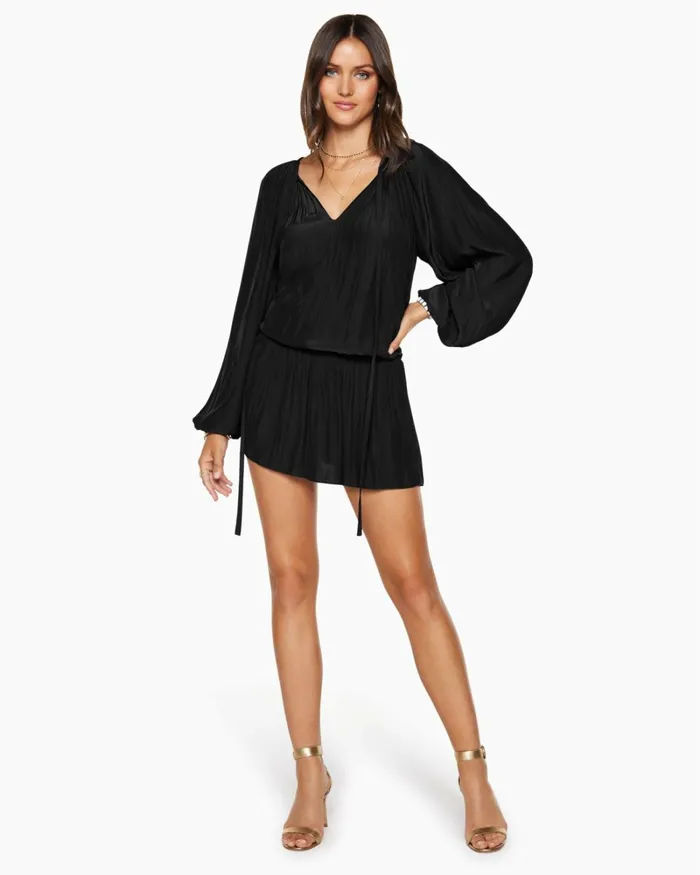 Women Paris Smocked Mini Dress Navy Ramy Brook Dresses Women Paris Smocked Mini Dress Navy Ramy Brook Dresses