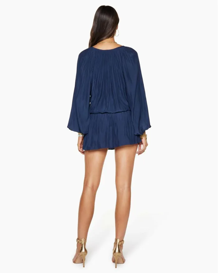 Women Paris Smocked Mini Dress Navy Ramy Brook Dresses Women Paris Smocked Mini Dress Navy Ramy Brook Dresses
