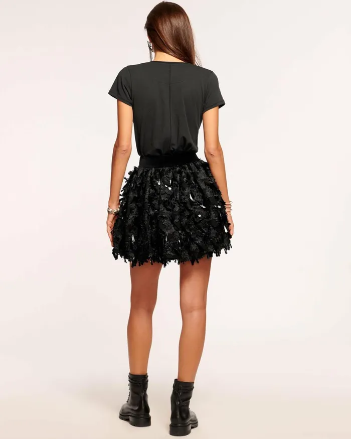 Women Payton Sequin Bubble Skirt Black Sequin Ramy Brook Pants Women Payton Sequin Bubble Skirt Black Sequin Ramy Brook Pants