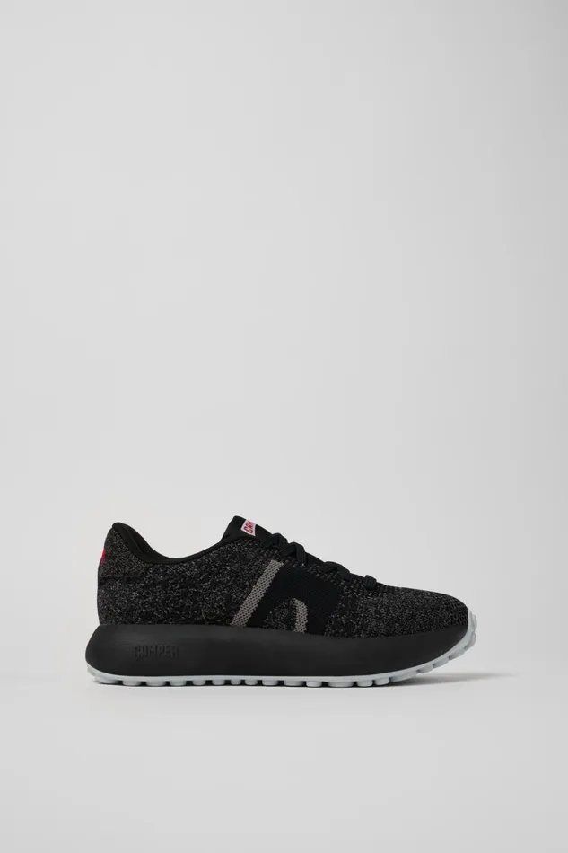Women Pelotas Athens Black Textile Sneaker Camper Sneakers Women Pelotas Athens Black Textile Sneaker Camper Sneakers