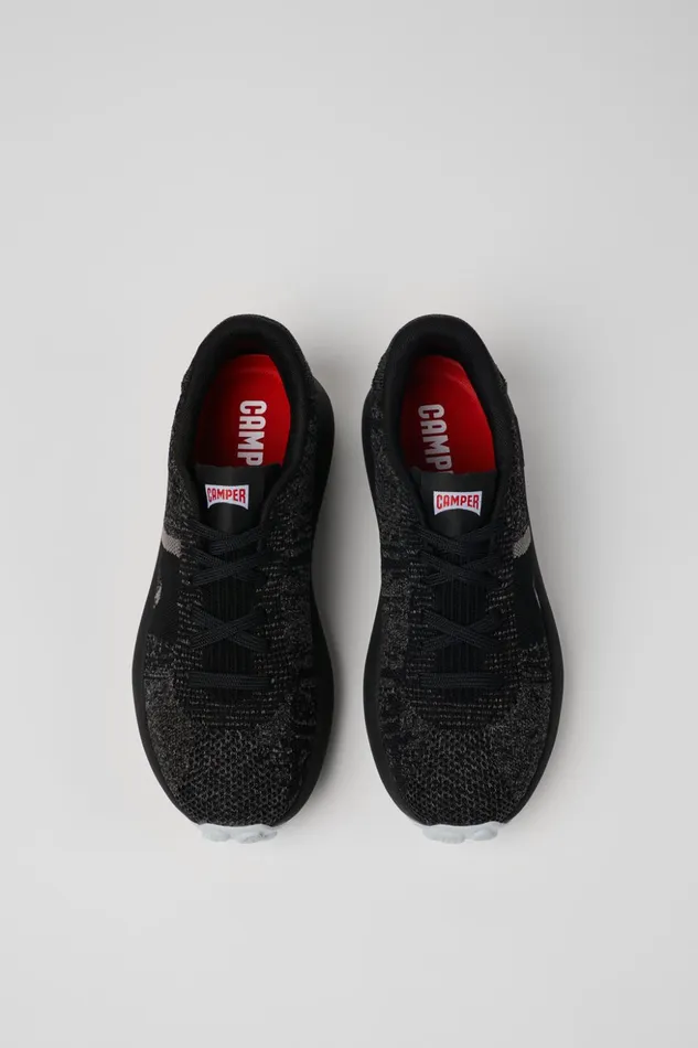 Women Pelotas Athens Black Textile Sneaker Camper Sneakers Women Pelotas Athens Black Textile Sneaker Camper Sneakers