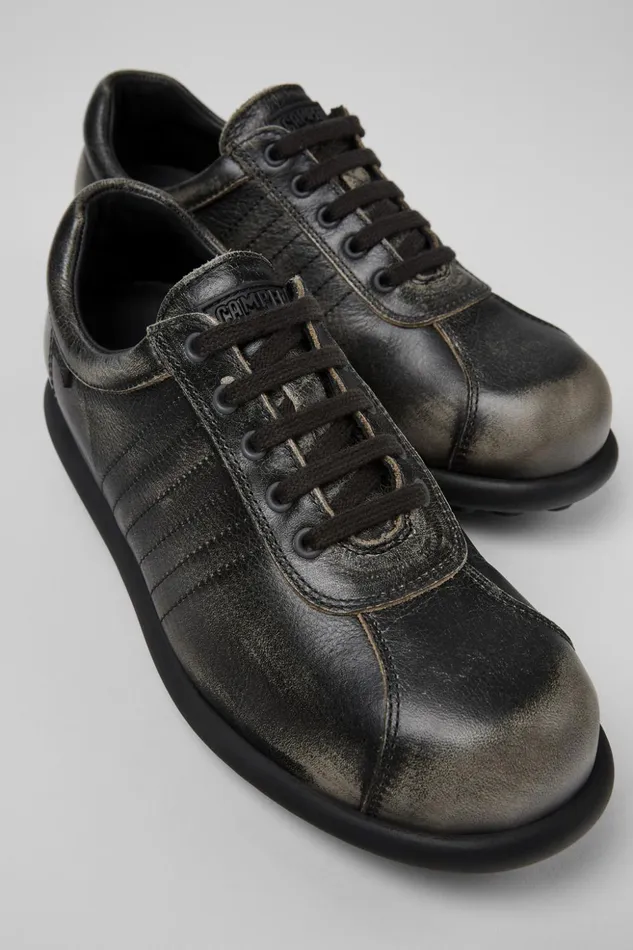 Women Pelotas Bicolor Leather Shoes Camper Casual Shoes