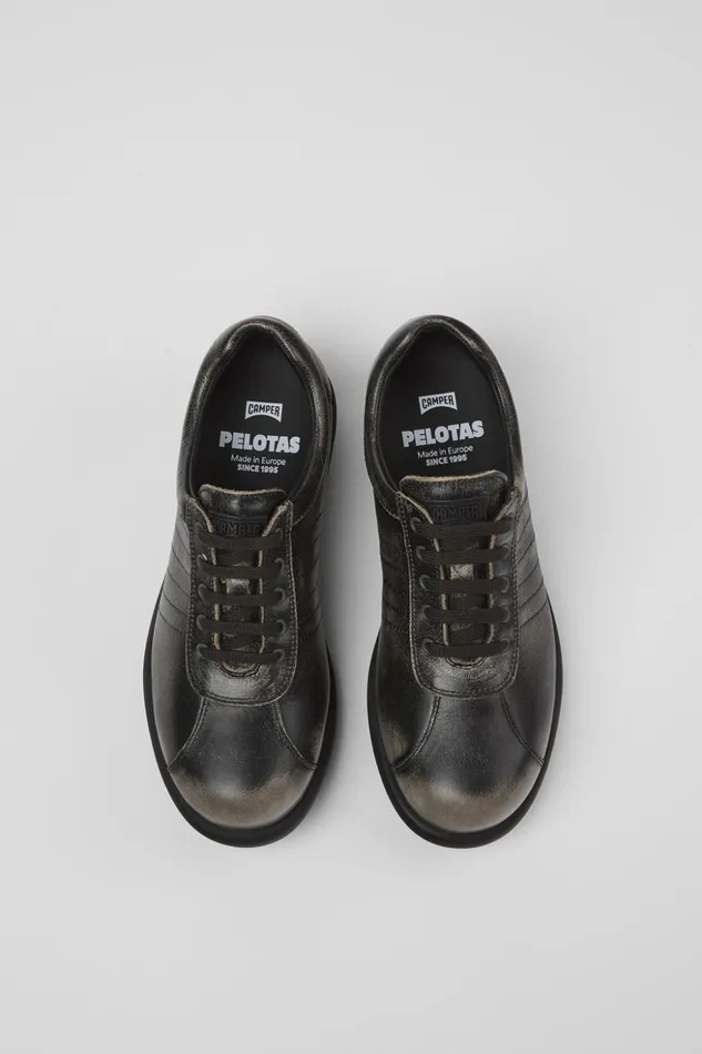 Women Pelotas Bicolor Leather Shoes Camper Casual Shoes