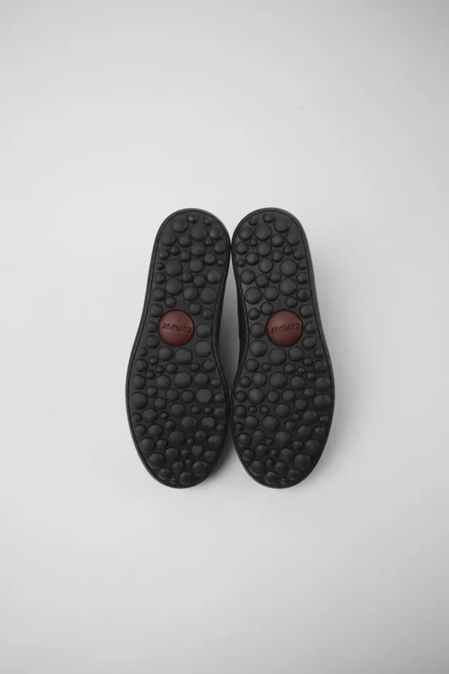 Women Pelotas Iconic Black Shoe Camper Casual Shoes Women Pelotas Iconic Black Shoe Camper Casual Shoes