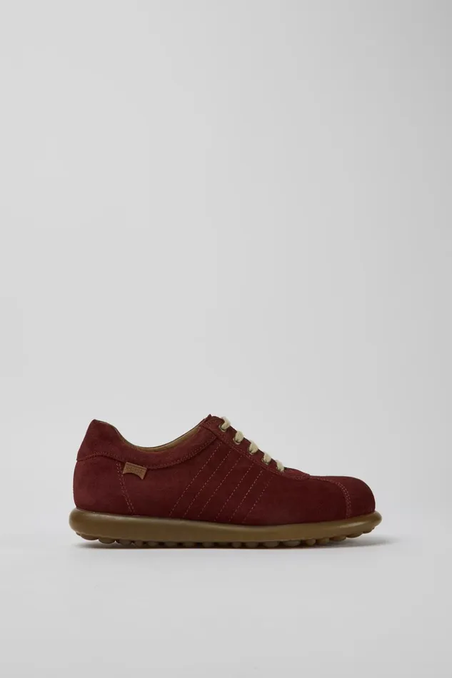 Women Pelotas Iconic Red Shoe Camper Flat Shoes Women Pelotas Iconic Red Shoe Camper Flat Shoes