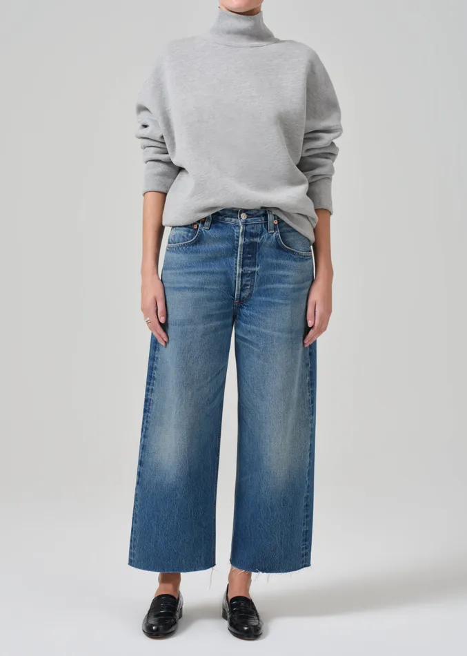 Women Petite Citizens Of Humanity Ayla Raw Hem Crop In Doheny