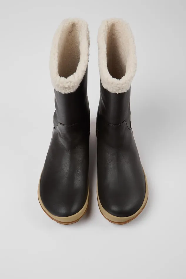 Women Peu Pista GORETEX Brown Leather Boots Camper Boots Women Peu Pista GORETEX Brown Leather Boots Camper Boots