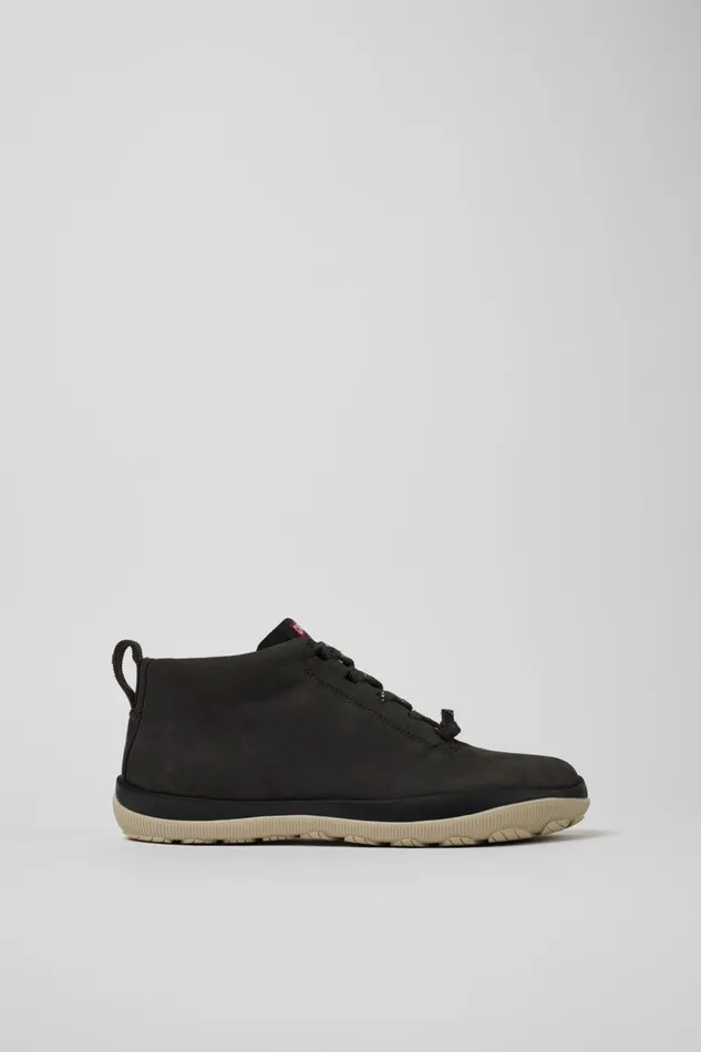 Women Peu Pista GORETEX Gray Nubuck And Textile Ankle Boots Camper Ankle Boots Women Peu Pista GORETEX Gray Nubuck And Textile Ankle Boots Camper Ankle Boots