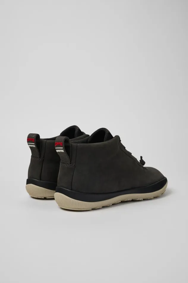 Women Peu Pista GORETEX Gray Nubuck And Textile Ankle Boots Camper Ankle Boots Women Peu Pista GORETEX Gray Nubuck And Textile Ankle Boots Camper Ankle Boots