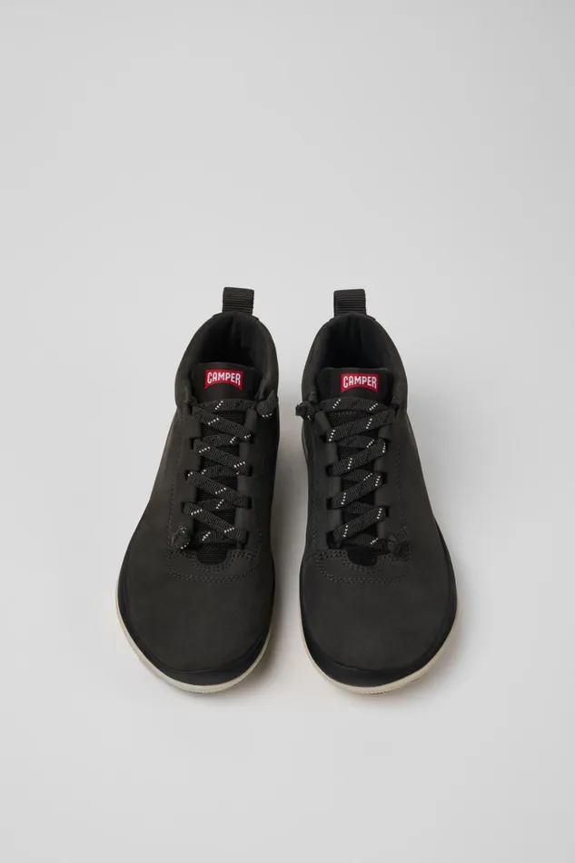 Women Peu Pista GORETEX Gray Nubuck And Textile Ankle Boots Camper Ankle Boots Women Peu Pista GORETEX Gray Nubuck And Textile Ankle Boots Camper Ankle Boots