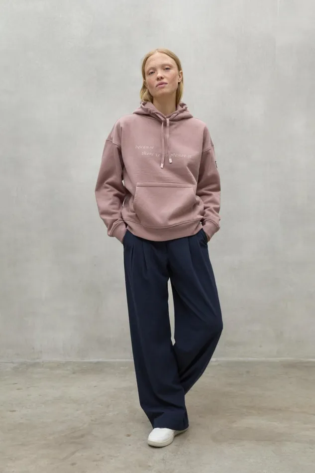 Women Pink Bunol Sweatshirt Ecoalf Sweatshirts
