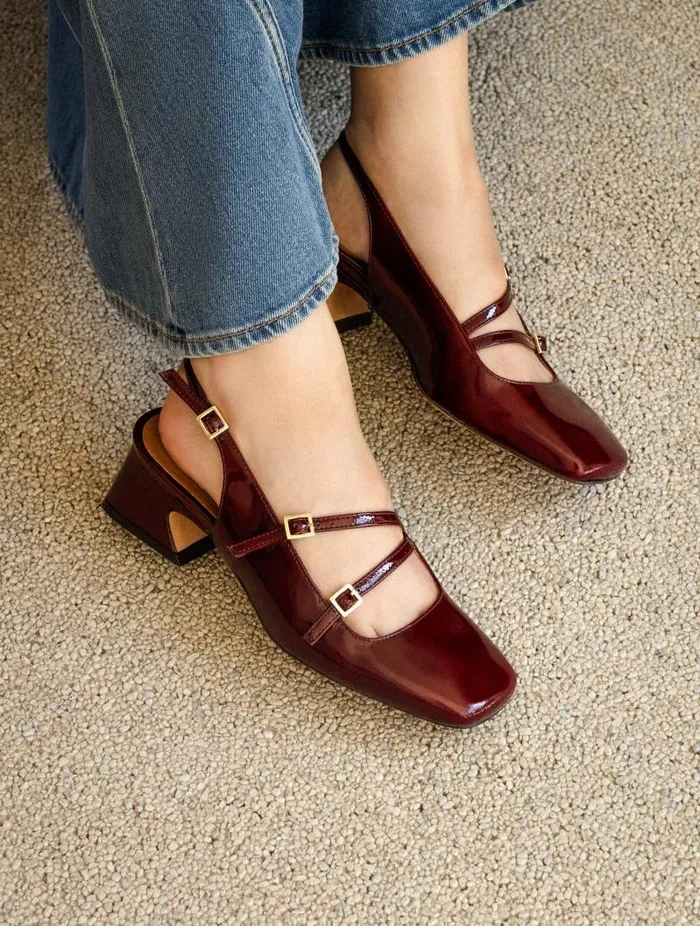 Women Pumps and Mary Janes Bobbies Becca Nebbiolo Women Pumps and Mary Janes Bobbies Becca Nebbiolo