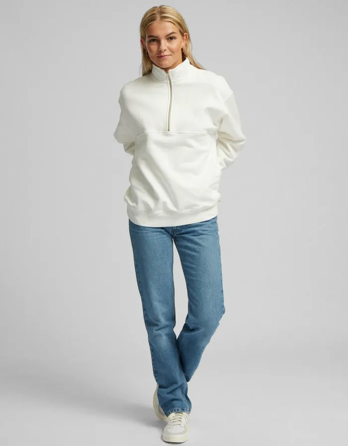 Women Quarter Zips Colorful Standard Organic Quarter Zip Burned Yellow