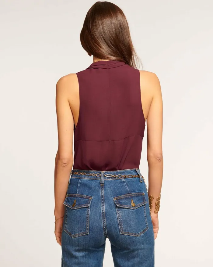 Women Samantha VNeck Tank Top Black Ramy Brook Tops Women Samantha VNeck Tank Top Black Ramy Brook Tops