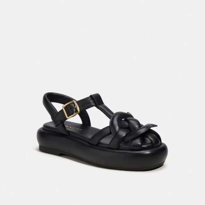 Women Sandals Coach Penney Sandal Black