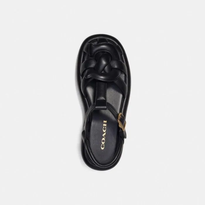 Women Sandals Coach Penney Sandal Black