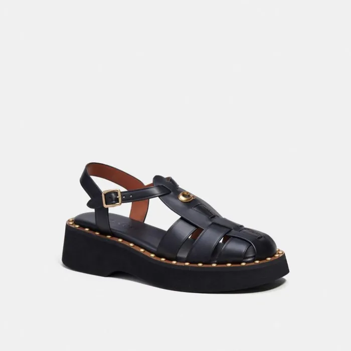 Women Sandals Coach Vivienne Sandal Black