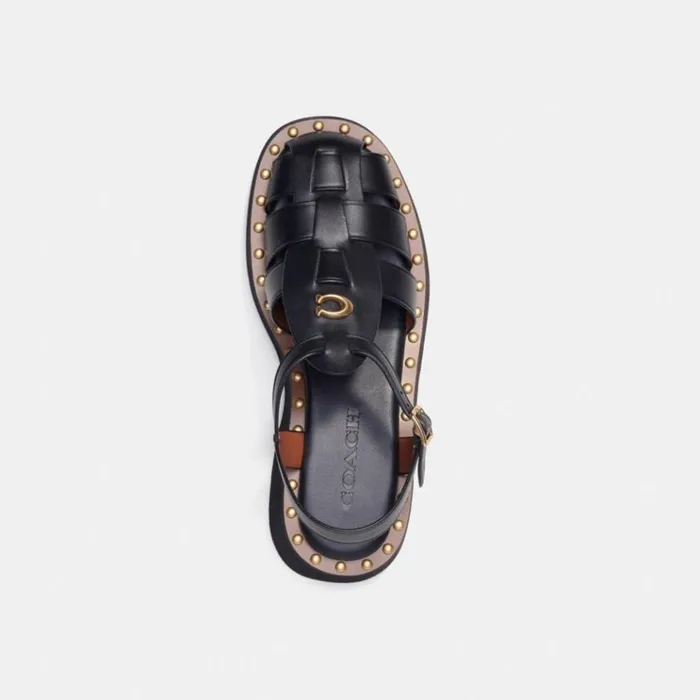 Women Sandals Coach Vivienne Sandal Black