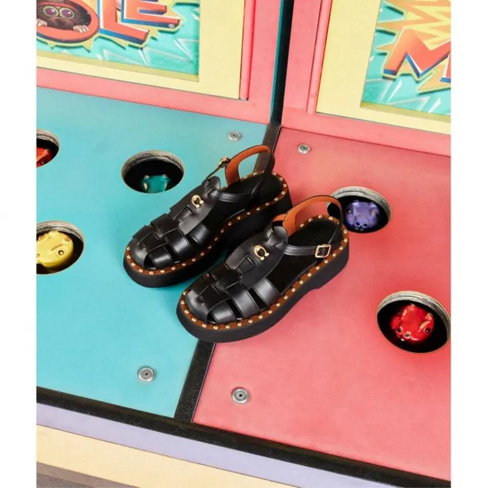 Women Sandals Coach Vivienne Sandal Black