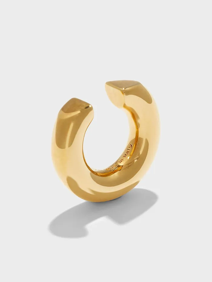Women Sela 18kt GoldPlated Ear Cuff Aeyde Earrings Women Sela 18kt GoldPlated Ear Cuff Aeyde Earrings