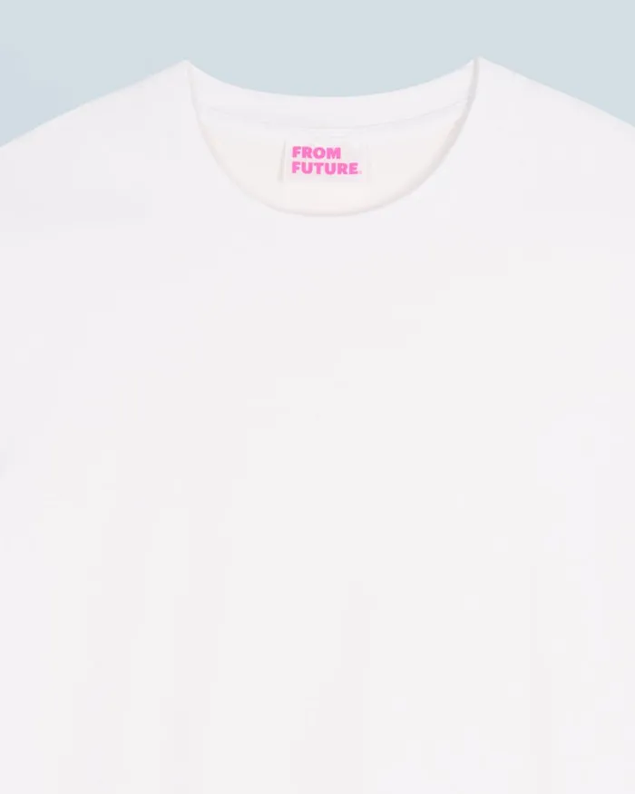 Women Shirts TShirts and Tops From Future Crewneck Short Sleeve TShirt White
