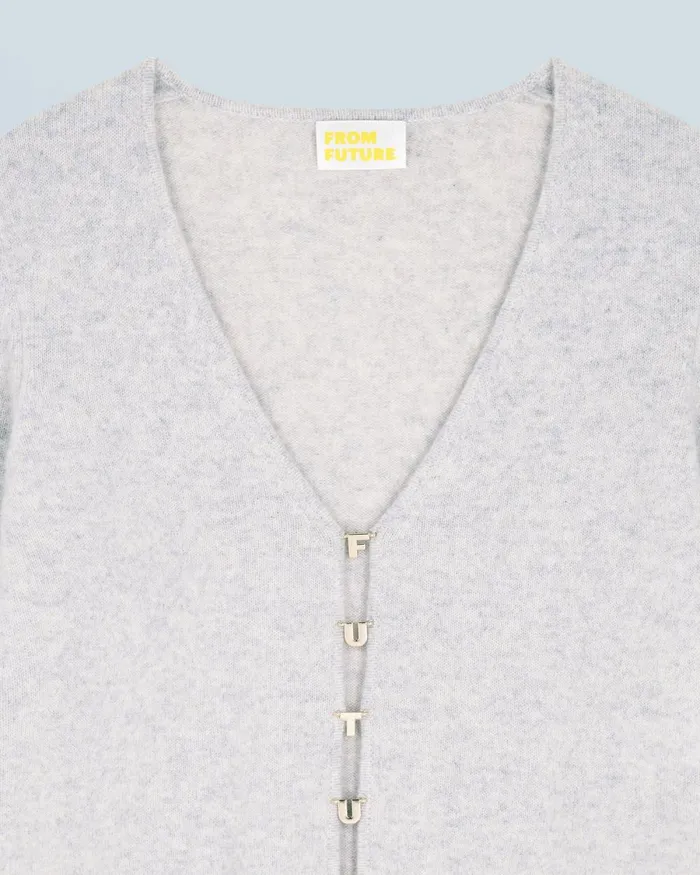 Women Shirts TShirts and Tops From Future Long Sleeve Top Light Heather Gray