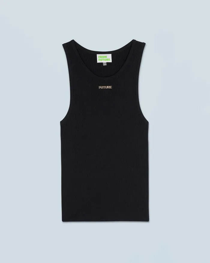 Women Shirts TShirts and Tops From Future Tank Top Black