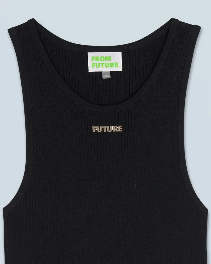 Women Shirts TShirts and Tops From Future Tank Top Black