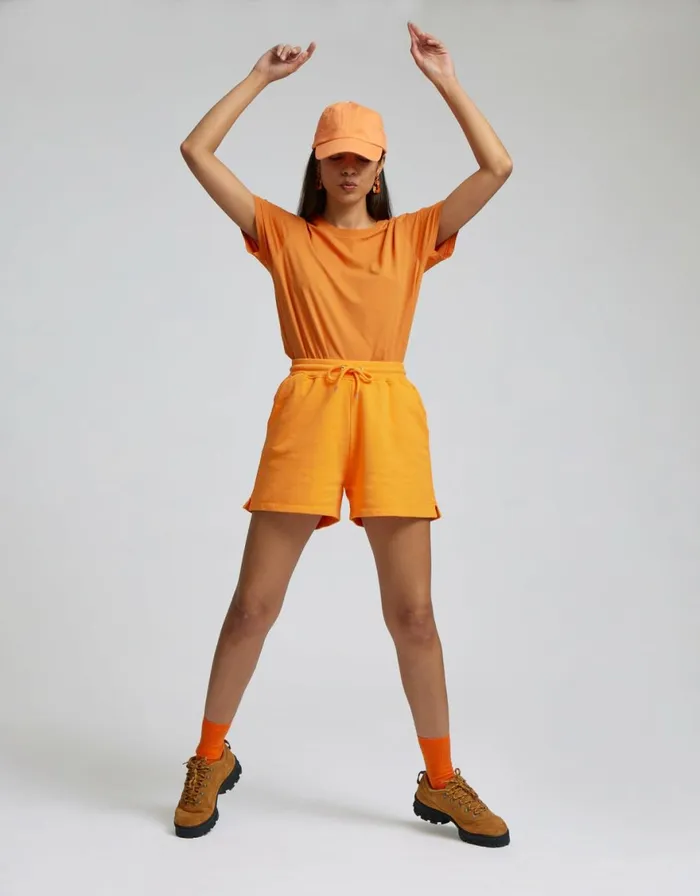 Women Shorts Colorful Standard Women Organic Sweatshorts Polar Blue