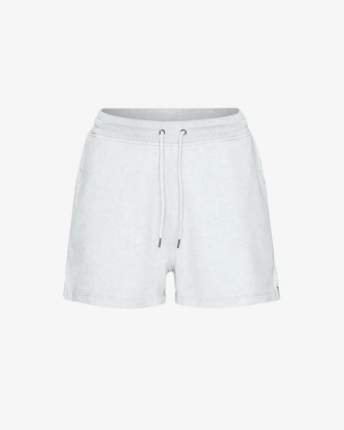Women Shorts Colorful Standard Women Organic Sweatshorts Snow Melange