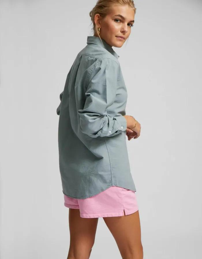 Women Shorts Colorful Standard Women Organic Sweatshorts Snow Melange