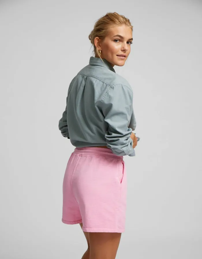 Women Shorts Colorful Standard Women Organic Sweatshorts Snow Melange