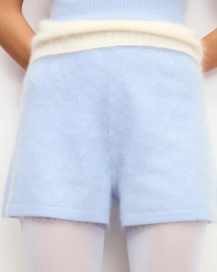 Women Shorts From Future Short Brushed Shorts Baby Blue