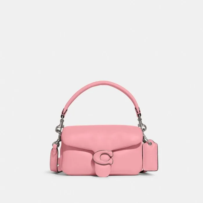Women Shoulder Bags and Hobos Coach Pillow Tabby Shoulder Bag 18 Silverflower Pink Women Shoulder Bags and Hobos Coach Pillow Tabby Shoulder Bag 18 Silverflower Pink