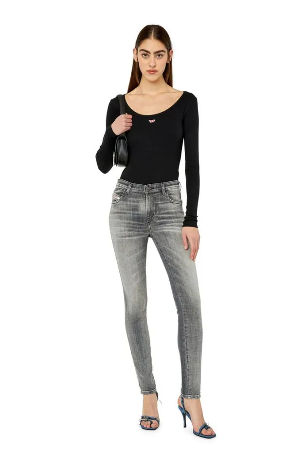 Women Skinny Jeans 2015 Babhila 09e71 Grey Diesel Skinny