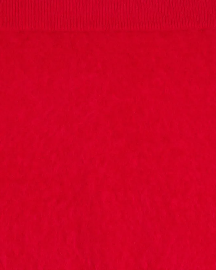 Women Skirts From Future Mini Skirt In Brushed Cashmere Hot Red