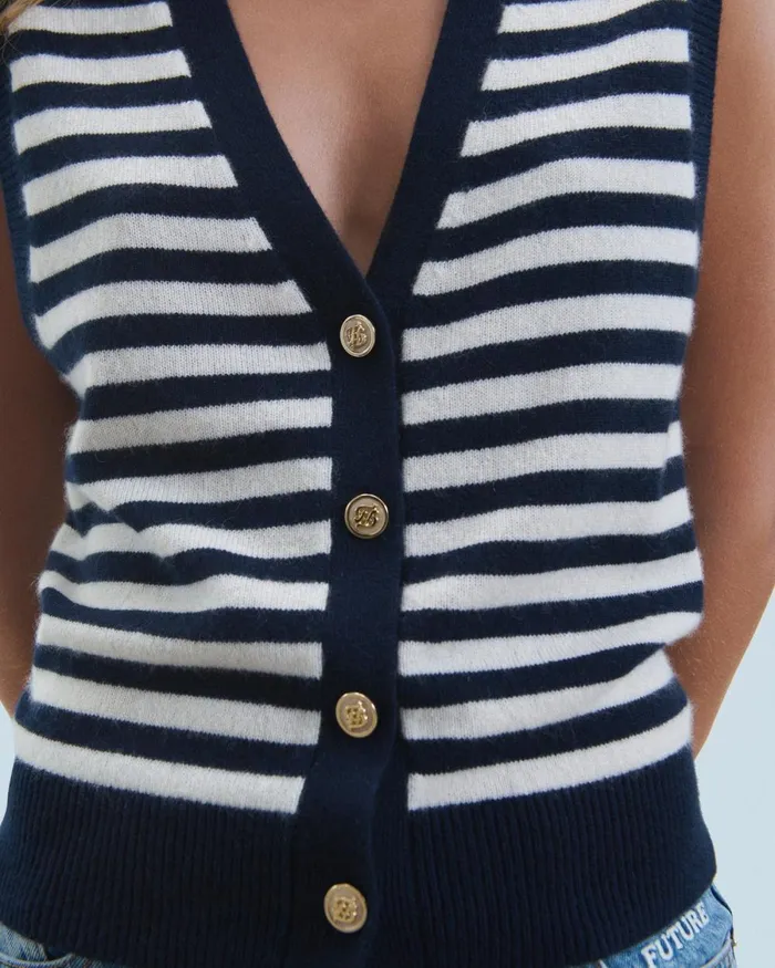 Women Sleeveless Sweaters From Future Sleeveless Sweater Navy