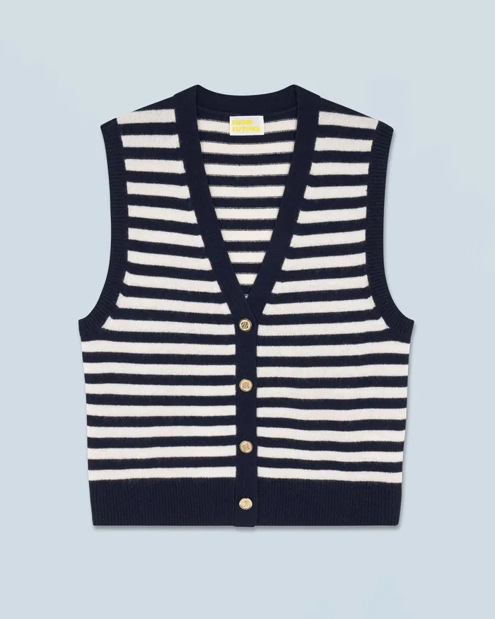 Women Sleeveless Sweaters From Future Sleeveless Sweater Navy